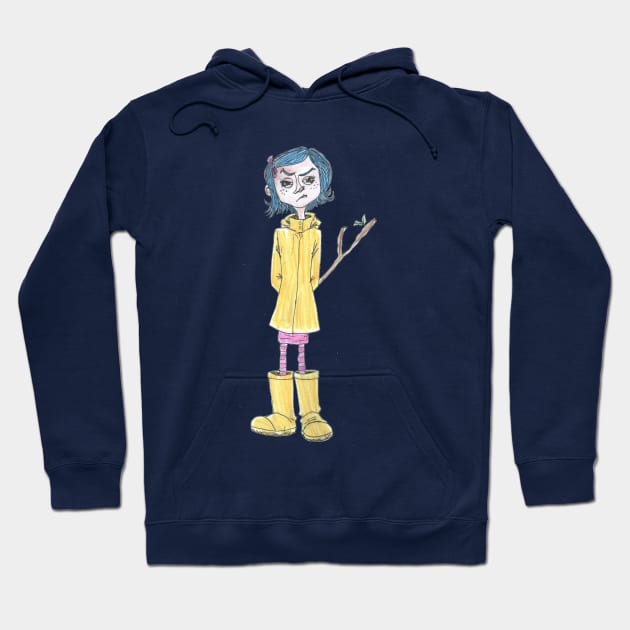 Coraline Hoodie by giuliadrawsstuff